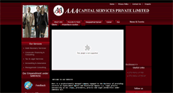 Desktop Screenshot of aaacapitalservices.com